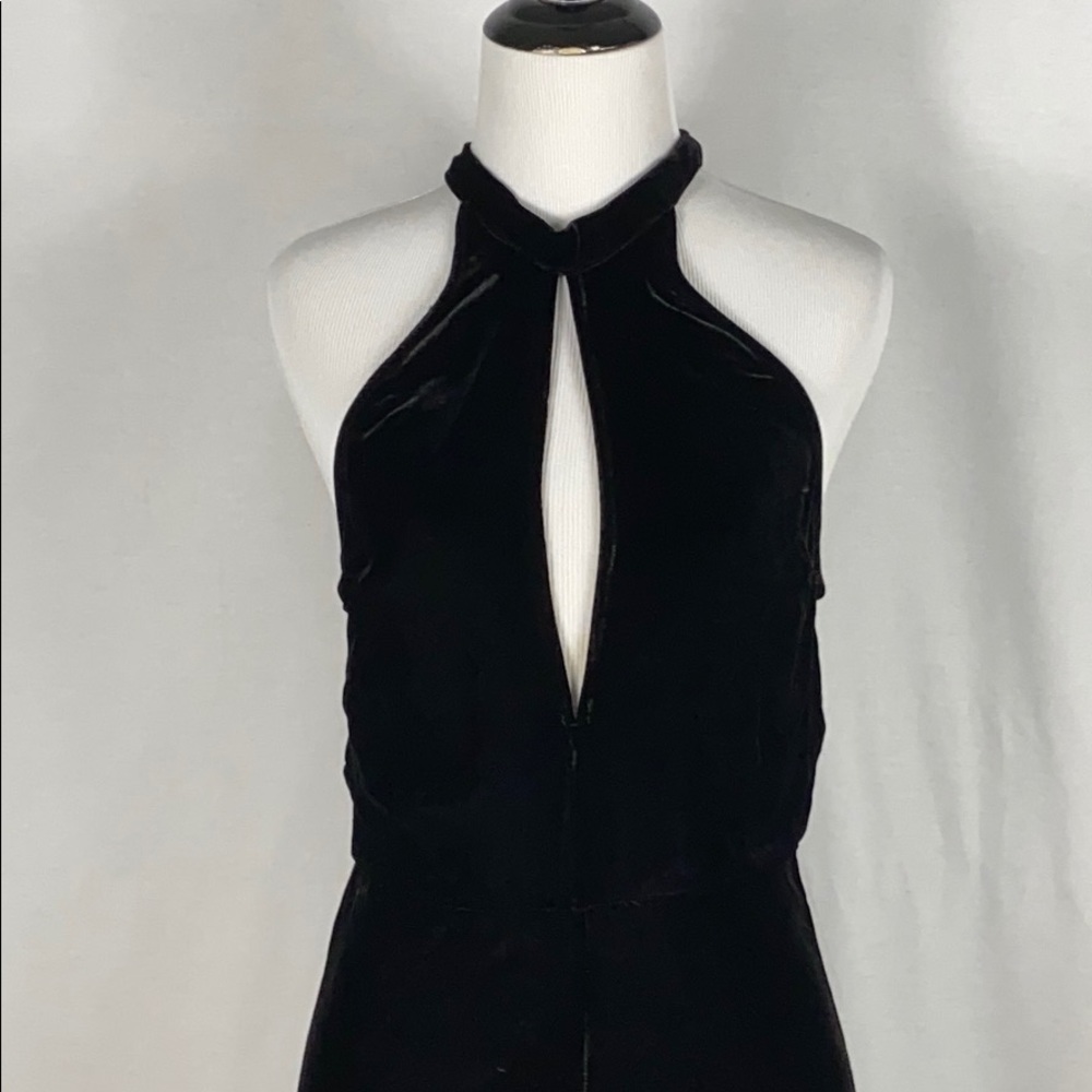 7 for all mankind Black Velvet Romper size Xs - Picture 2 of 10